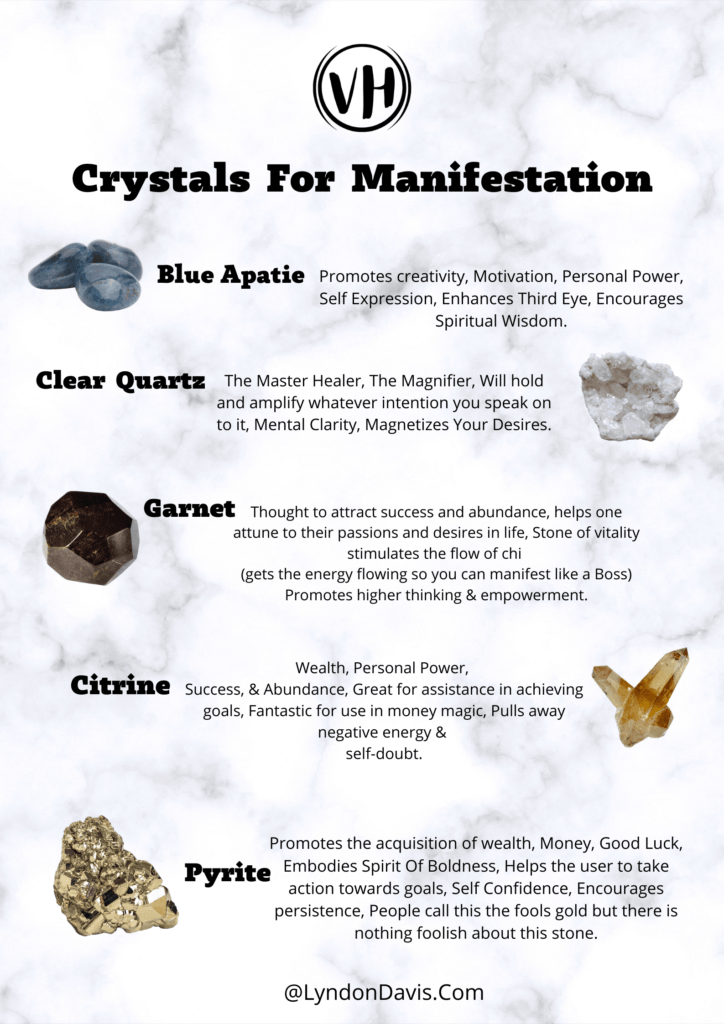 Manifesting Crystals 