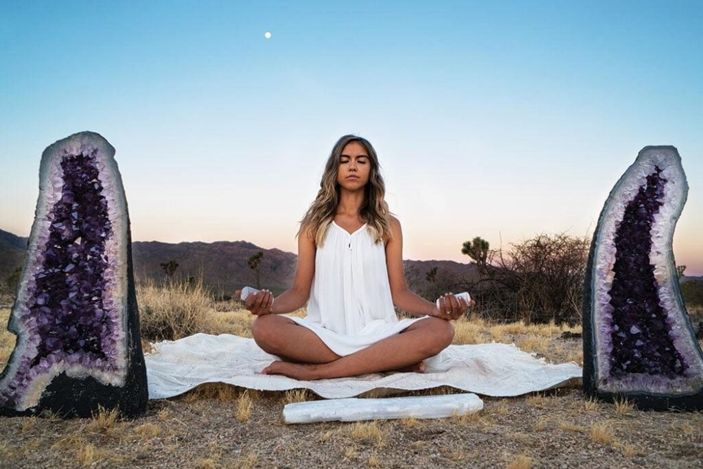 Meditate with Crystals